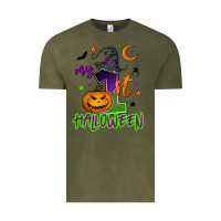 Vintage Olive My first Halloween Vintage Tee - NancyCooperArtShop