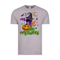 Vintage Zinc My first Halloween Vintage Tee - NancyCooperArtShop