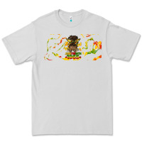 Dove Grey juneteenth afro messy bun libbey glass Premium Tee - HRA Design Shop