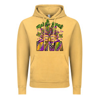 Vintage Mustard mardi gras diva Vintage Hoodie - Jasminsmagicworld