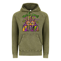 Vintage Olive mardi gras diva Vintage Hoodie - Jasminsmagicworld