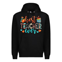 Black best teacher ever Premium Hoodie - JahusDesignShop