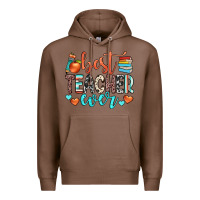 Chestnut best teacher ever Premium Hoodie - JahusDesignShop