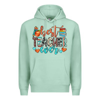 Seafoam best teacher ever Premium Hoodie - JahusDesignShop