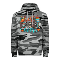 Slate Camo best teacher ever Premium Hoodie - JahusDesignShop