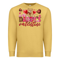 Antique Gold Daddy's Valentine Premium Sweatshirt - HowdyJamesFarm