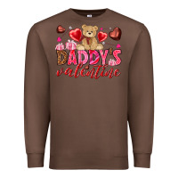 Chestnut Daddy's Valentine Premium Sweatshirt - HowdyJamesFarm