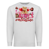 Dove Grey Daddy's Valentine Premium Sweatshirt - HowdyJamesFarm