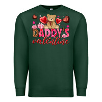 Sports Green Daddy's Valentine Premium Sweatshirt - HowdyJamesFarm