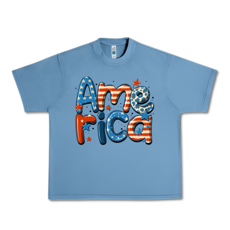 America Urban Heavy Tee by MaliasSmallBusiness | Teevron