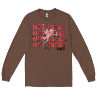 Chestnut not today cupid Long Sleeve Tee - MaliasSmallBusiness