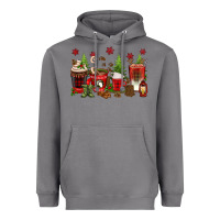 Storm Christmas coffee cups Heavyweight Hoodie - texasbilliewilder