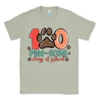Matcha 100 pawsome days of school Classic Tee - MaliasSmallBusiness