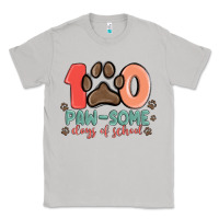 Moon Dust 100 pawsome days of school Classic Tee - MaliasSmallBusiness