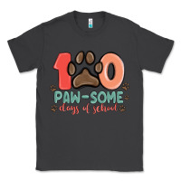 Smoke 100 pawsome days of school Classic Tee - MaliasSmallBusiness