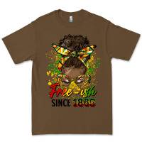 Cacao free ish since 1865 afro messy bun Premium Tee - HRA Design Shop