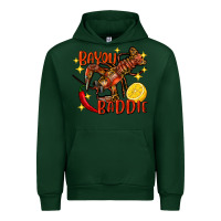 Forest Green Crawfish bayou baddie Urban Hoodie - FaDigitalArtStudio
