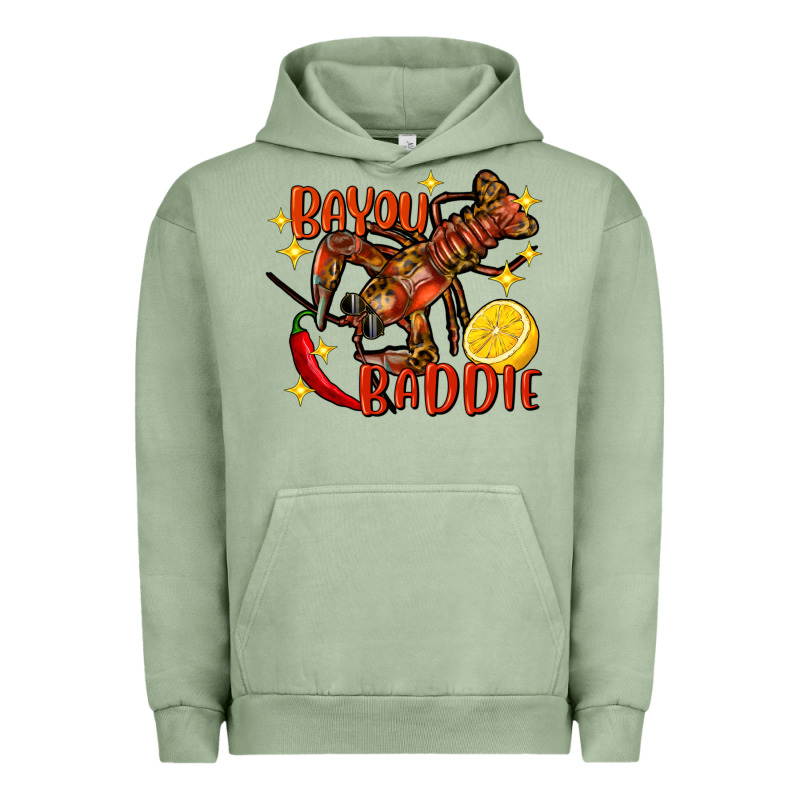 Crawfish Bayou Baddie Urban Hoodie by FaDigitalArtStudio | Teevron