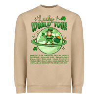 Mushroom lucky world tour st. patricks day Heavyweight Sweatshirt - MaliasSmallBusiness