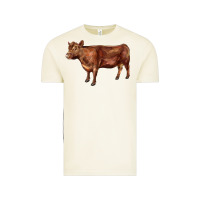 Vintage Arctic red angus cow Vintage Tee - LillyAllenDesigns