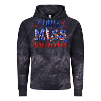 Cloud Black little miss firecracker Vintage Hoodie - NancyCooperArtShop