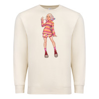 Sandshell colorful girl Premium Sweatshirt - TumblerDesignByShophia