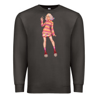 Smoke colorful girl Premium Sweatshirt - TumblerDesignByShophia