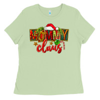 Matcha christmas mommy claus Ladies Tee - FaDigitalArtStudio