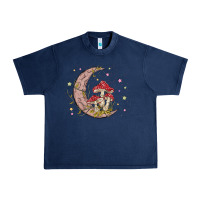 Moon And Mushrooms Urban Heavy Tee | Teevron