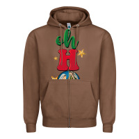 Chestnut oh holy night Zipper Hoodie - BarkalooDesign