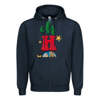 Oh Holy Night Zipper Hoodie | Teevron