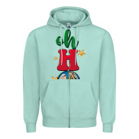 Seafoam oh holy night Zipper Hoodie - BarkalooDesign