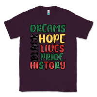 Plum dreams hope lives pride Classic Tee - MaliasSmallBusiness