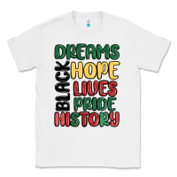 White dreams hope lives pride Classic Tee - MaliasSmallBusiness