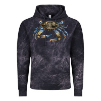 Cloud Black Crab Vintage Hoodie - LillyAllenDesigns