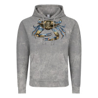 Cloud Rock Crab Vintage Hoodie - LillyAllenDesigns