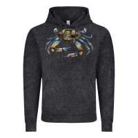 Vintage Black Crab Vintage Hoodie - LillyAllenDesigns
