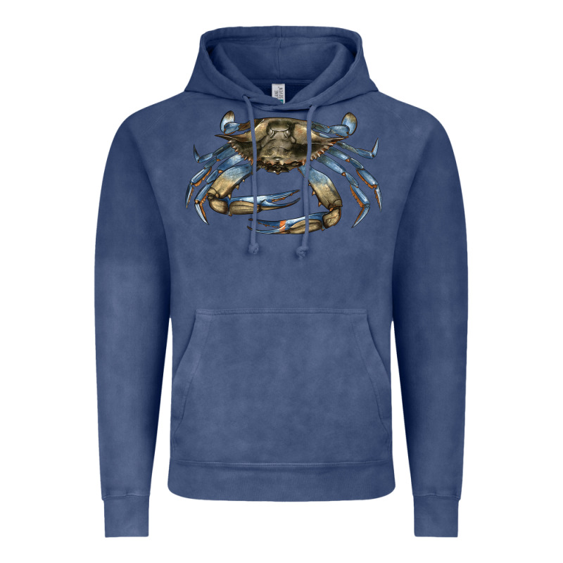 Crab Vintage Hoodie by LillyAllenDesigns | Teevron