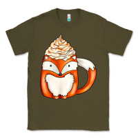 Army Green coffee cups animal Classic Tee - CowhideDigitalArt