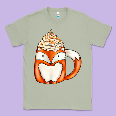 Coffee Cups Animal Classic Tee Designed By Cowhidedigitalart