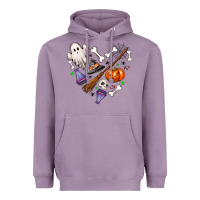 Lavender Love Halloween Heavyweight Hoodie - NancyCooperArtShop