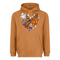 Meerkat Love Halloween Heavyweight Hoodie - NancyCooperArtShop