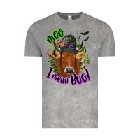 Cloud Rock Moo i mean boo Cow Vintage Tee - NancyCooperArtShop