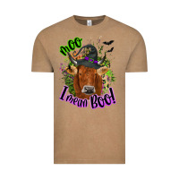 Vintage Coffee Moo i mean boo Cow Vintage Tee - NancyCooperArtShop