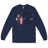 Navy let them praise his name with dancing Long Sleeve Tee - MaliasSmallBusiness