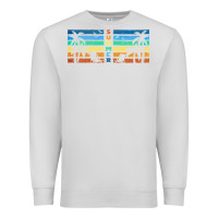 Dove Grey retro summer Premium Sweatshirt - TumblerDesignByShophia