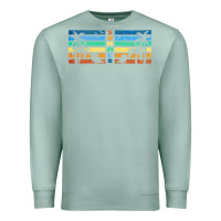 Seafoam retro summer Premium Sweatshirt - TumblerDesignByShophia