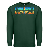 Sports Green retro summer Premium Sweatshirt - TumblerDesignByShophia