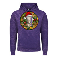Cloud Purple Christmas Goat Vintage Hoodie - RanaPortraitStore