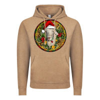 Vintage Coffee Christmas Goat Vintage Hoodie - RanaPortraitStore
